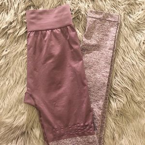 Gymshark Purple Two-toned Leggings